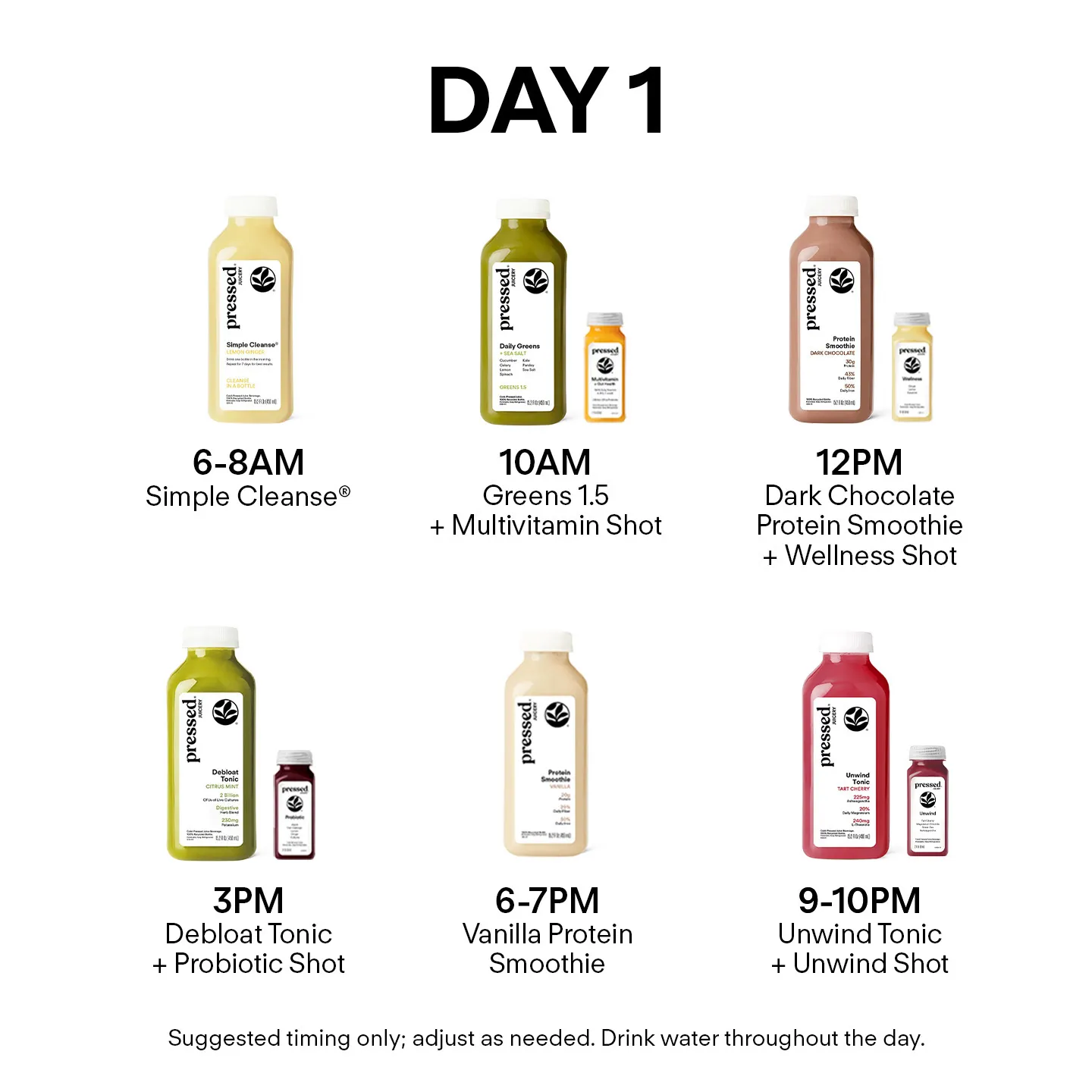 2-Day Pro Cleanse+ | Advanced 2-Day Juice Cleanse with Post